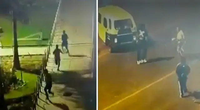 Sujetos persiguieron a la víctima lanzándole balazos