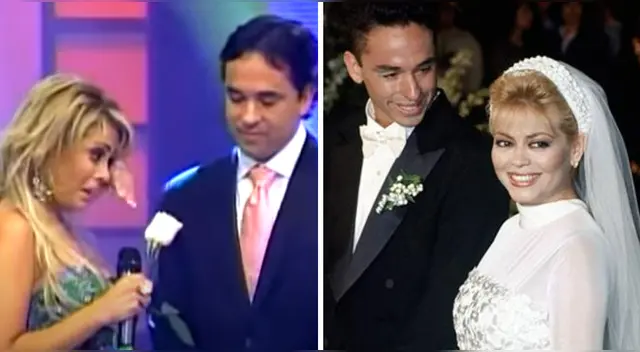 Gisela Valcárcel y Roberto Martínez se casaron en 1995