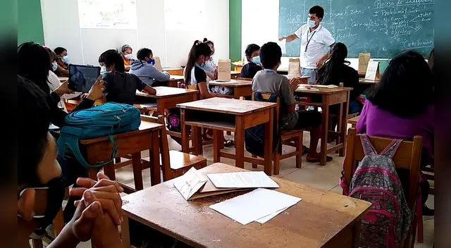 Aforo en colegios para el Año Escolar 2022