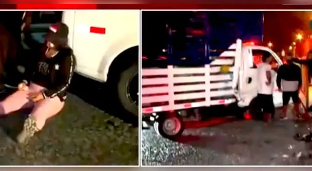 6 heridos de gravedad deja triple choque en El Agustino.