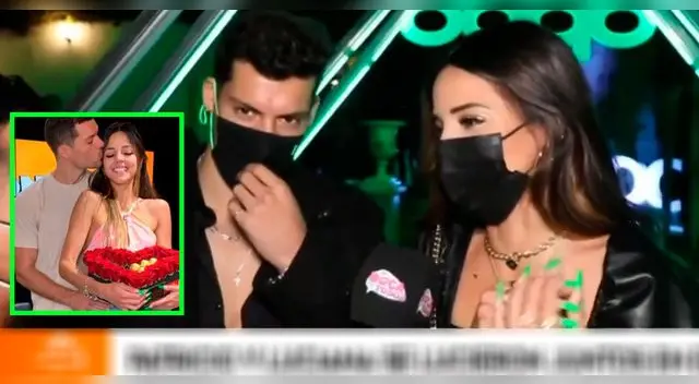 Luciana Fuster y Patricio Parodi felices celebran su amor. Luciana Fuster y Patricio Parodi felices celebran su amor.