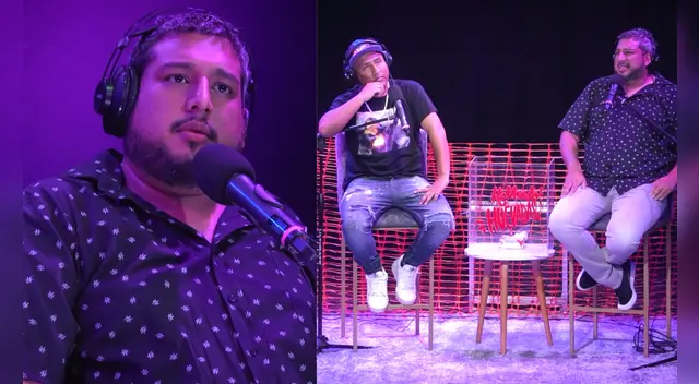 Ricardo Mendoza imitó el acento venezolano en su último show de Hablando huevadas para burlarse de un trabajador suyo. Foto: Hablando huevadas/captura