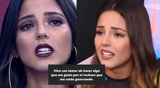 Luciana Fuster harta de las críticas.