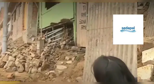 Aniego en San Juan de Miraflores.