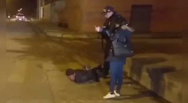 Sujeto fue detenido y trasladado a la comisaría para las investigaciones.