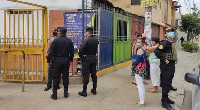 Policías llegaron luego de que un patrullero se interese en el caso.