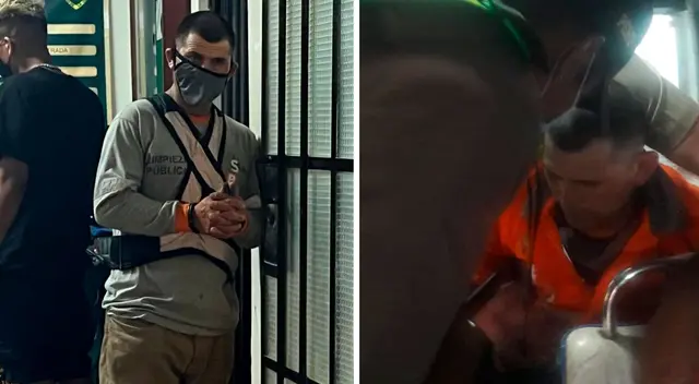 Se trata de Jaime Uchuypoma Arango, de 41 años, quien ya se encuentra bajo custodia policial. Se trata de Jaime Uchuypoma Arango, de 41 años, quien ya se encuentra bajo custodia policial.