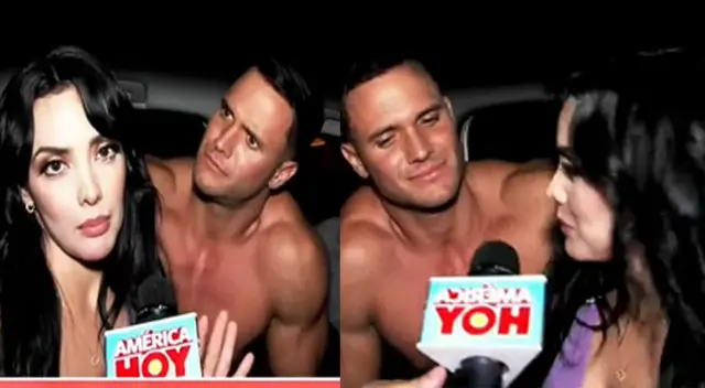 Rosángela Espinoza no descarta romance con Fabio Agostini. Rosángela Espinoza no descarta romance con Fabio Agostini.