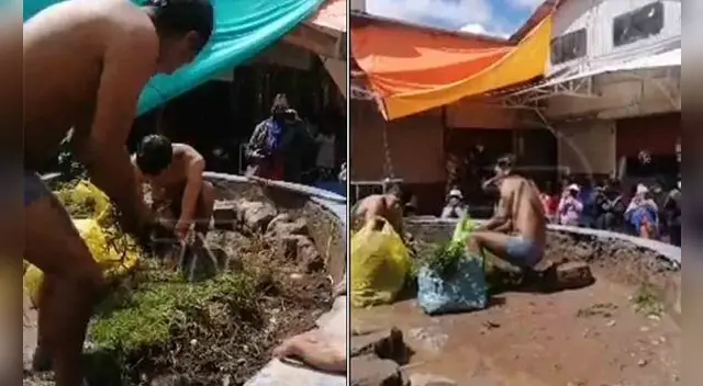 Sujetos fueron desnudados y castigados por comerciantes