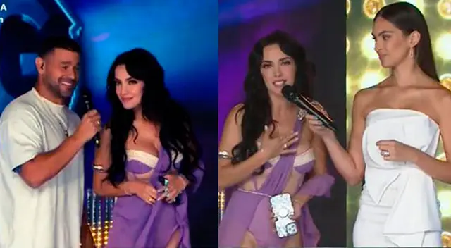 La modelo Rosángela Espinoza regresó a Esto es guerra, luego que señalará que nunca más volvería.