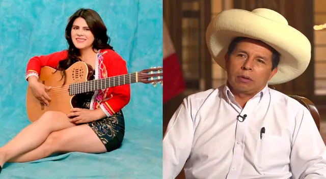 Cantante folclórica que compuso canción a Pedro Castillo Cantante folclórica que compuso canción a Pedro Castillo