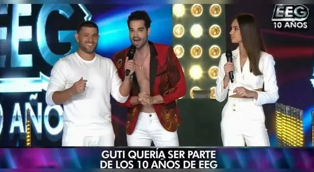 Guty Carrera soprendió a todos al regresar a EEG