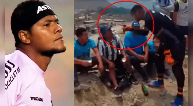 El tenso momento entre Chiquito Flores y hincha de Alianza Lima.