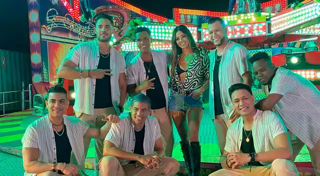 Luciana Fuster se mostró contenta por haber integrado el sensacional videoclip de Combinación de la Habana.