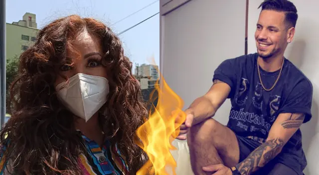 Janet Barboza arremete contra Anthony Aranda.