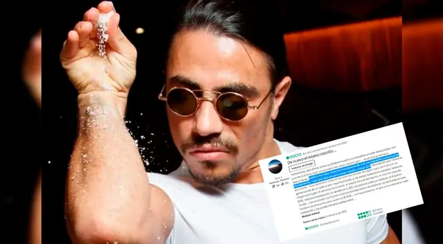 La queja viral sobre el Nusr-Et Steakhouse Miami se hizo viral.