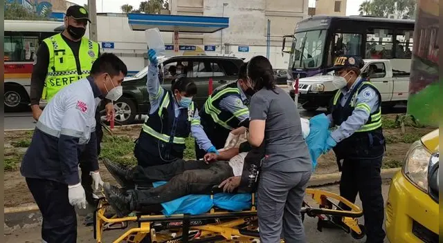 Herido fue trasladado a hospital cercano. Herido fue trasladado a hospital cercano.