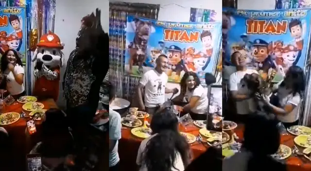 Singular video del cumpleaños del perro se hizo viral en las redes sociales. Singular video del cumpleaños del perro se hizo viral en las redes sociales.