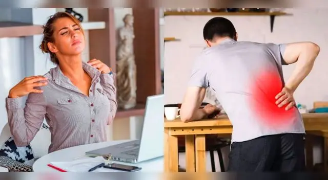 Por malas posturaso hasta por cargas pesas de forma incorrecta puede aparecer el dolor de espalda.