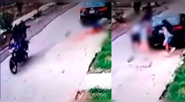 Joven no logra salvarse de primer intento, y tras ponerse de pie sicarios vuelven para asegurar su trabajo. Joven no logra salvarse de primer intento, y tras ponerse de pie sicarios vuelven para asegurar su trabajo.