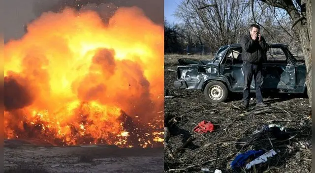 Ucrania vive una tragedia tras primeros ataques de Rusia. Ucrania vive una tragedia tras primeros ataques de Rusia.