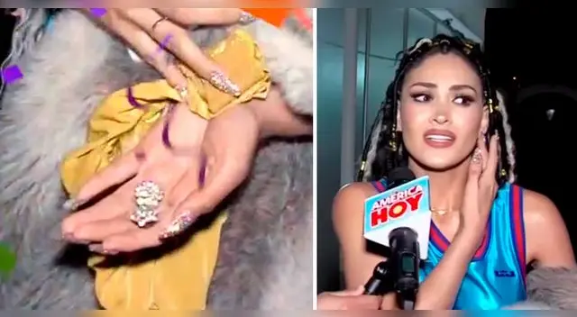 Michelle Soifer lamentó en vivo haber perdido su arete de lujo. Michelle Soifer lamentó en vivo haber perdido su arete de lujo.