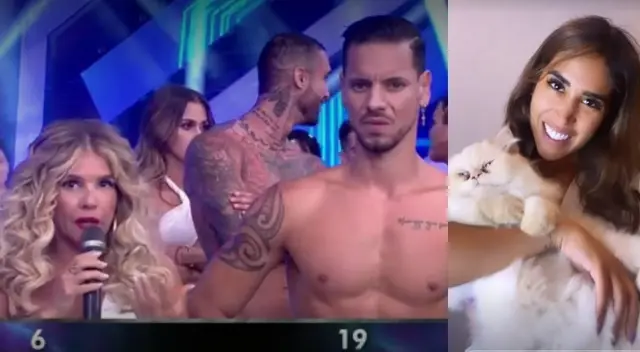 Johanna San Miguel conoce a activador Anthony y lo bromea Johanna San Miguel conoce a activador Anthony y lo bromea