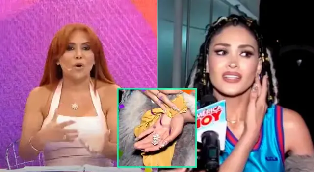 Magaly Medina aseguró que la marca que Michelle Soifer presumía en realidad hacían cristales de imitación, no diamantes.