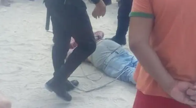 Piura: pobladores casi linchan a un extranjero por robar dinero a jubilado