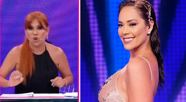 Magaly Medina lanzó polémicos comentarios con Karen Schwarz. Magaly Medina lanzó polémicos comentarios con Karen Schwarz.