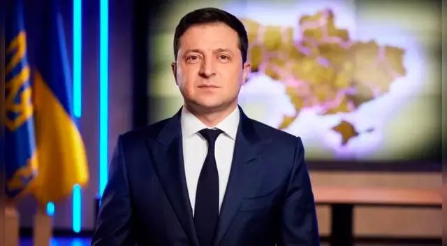 Volodímir Zelenski, presidente de Ucrania.