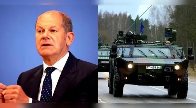 Presidente de Ucrania agradece ayuda de armamento de Alemania.