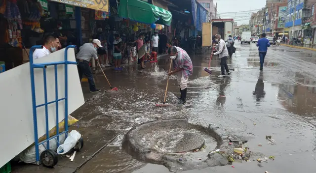 Lambayeque: lluvia de más de 10 horas inunda calles de Chiclayo y Ferreñafe [VIDEO]