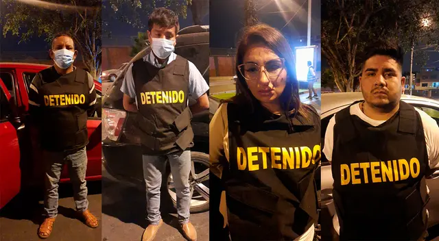 Presuntos delincuentes estaba conformada por una mujer. Presuntos delincuentes estaba conformada por una mujer.