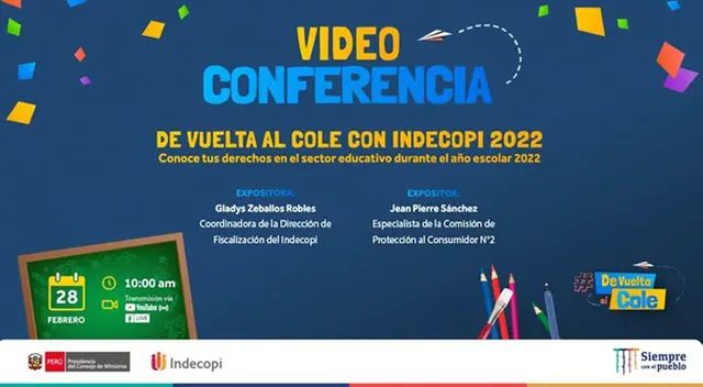 Videoconferencia para padres de familia ante el regreso a clases presenciales