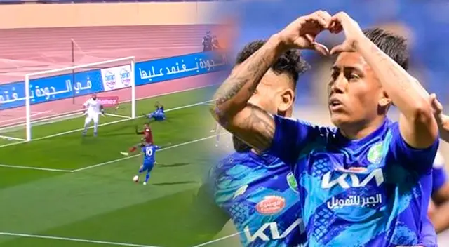 Christian Cueva y su doblete para el Al Fateh. Christian Cueva y su doblete para el Al Fateh.