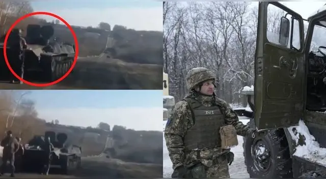 La peculiar escena esta siendo comentada por los usuarios en las redes sociales.