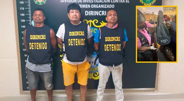 PNP detuvo a banda de presuntos asaltantes. PNP detuvo a banda de presuntos asaltantes.