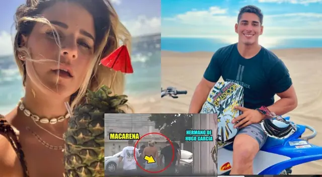 Macarena Vélez es ampayada con Ayrton García Macarena Vélez es ampayada con Ayrton García