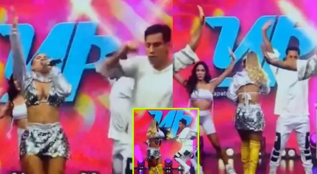 Yahaira Plasencia sufrió golpe accidental de su bailarín en la boca y abandona concierto Yahaira Plasencia sufrió golpe accidental de su bailarín en la boca y abandona concierto