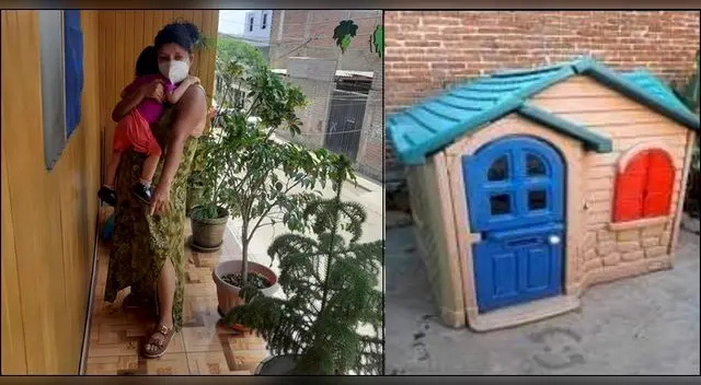 Delincuente le roba único juguete que tenía la niña para jugar en San Juan de Lurigancho.
