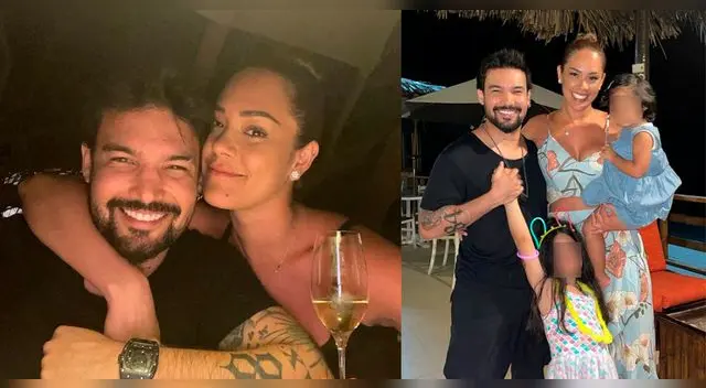 Karen Schwarz y Ezio Oliva más enamorados que nunca.