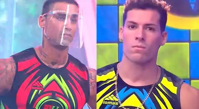 Patricio Parodi le reclama a Jota Benz.