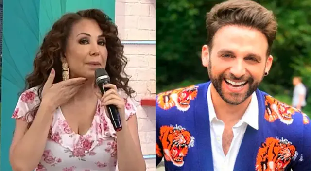 Janet Barboza incluso aplaudió por su ingenio a Rodrigo González. Janet Barboza incluso aplaudió por su ingenio a Rodrigo González.