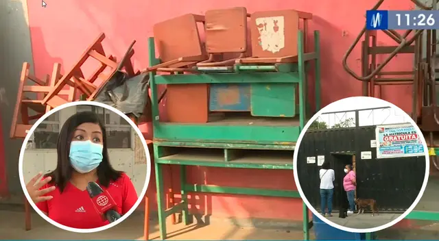 La directora menciona que el sector solo adjudicó 3600 soles de presupuesto para atender las necesidades de toda la institución.