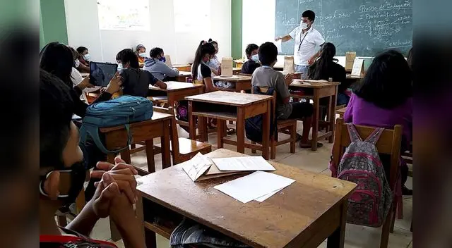 Este 28 de marzo se regresa a clases presenciales en La Libertad. Foto: La República