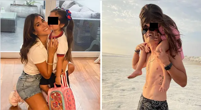 Melissa Paredes y Rodrigo Cuba tienen la tenencia compartida de su hija.