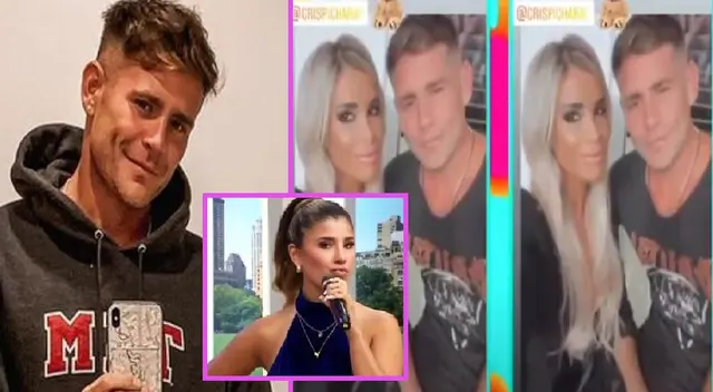 Pancho Rodríguez feliz junto a rubia chilena.