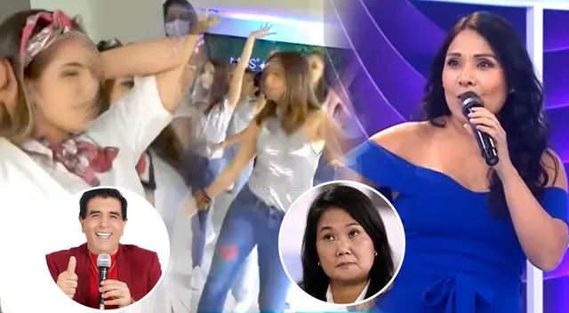 Tula Rodríguez elogia belleza de Kyara Villanella y Alondra Huarac. Tula Rodríguez elogia belleza de Kyara Villanella y Alondra Huarac.