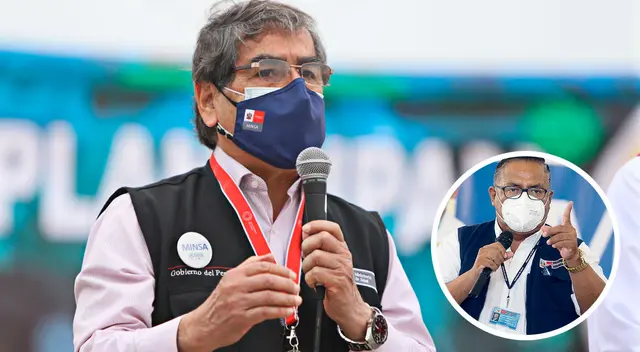 Óscar Ugarte, exministro de Salud.